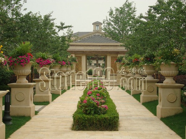 石材花缽花盆的種類及材質(zhì)分類介紹(圖)