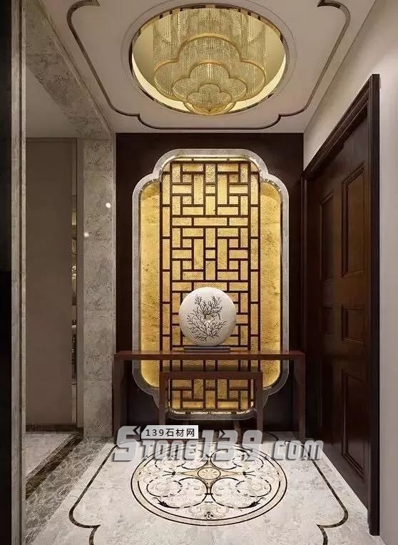 那些用石材裝飾的漂亮玄關(guān) 你心動(dòng)了嗎？